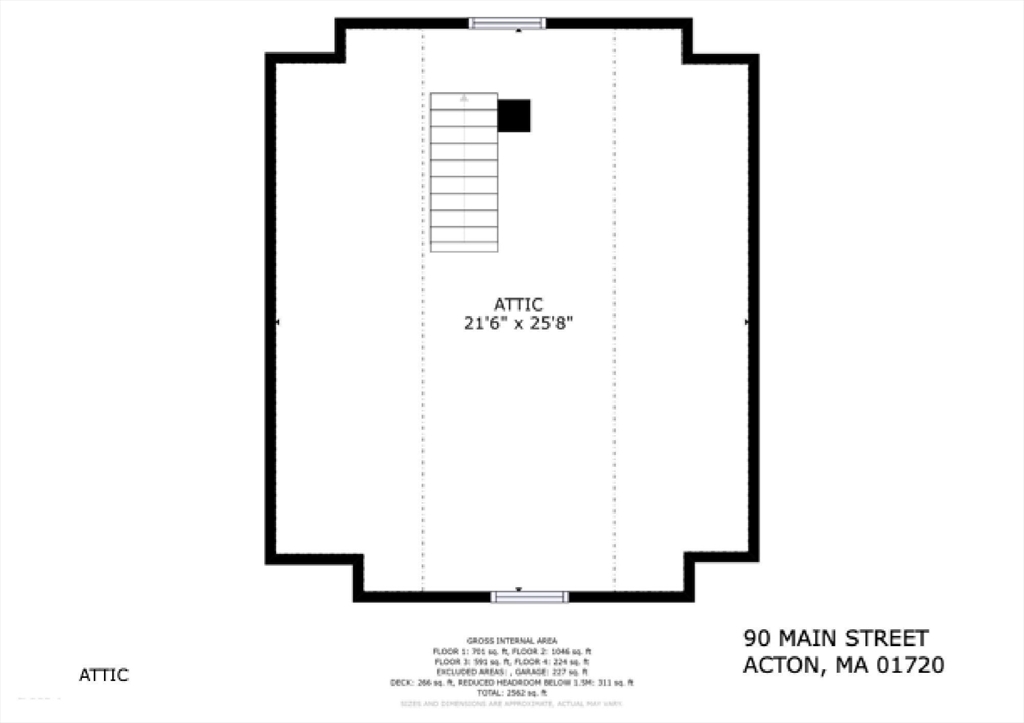 90 Main Street Acton, MA 01720 - Photo 38 of 38 a picture of floor with a white wall and a painting