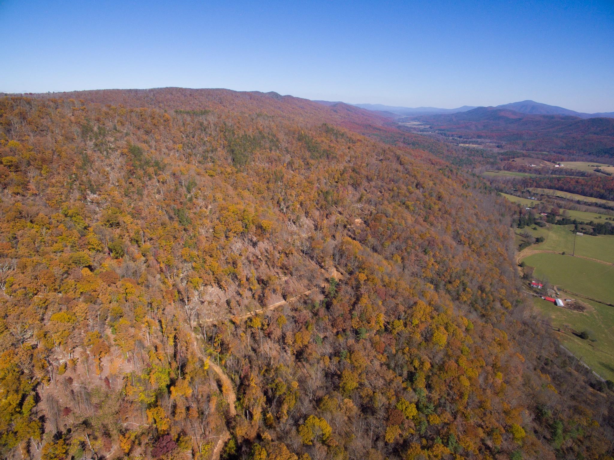 0 Big River Road Goshen, VA 24439 - Photo 2 of 14 a view of a mountain from a yard