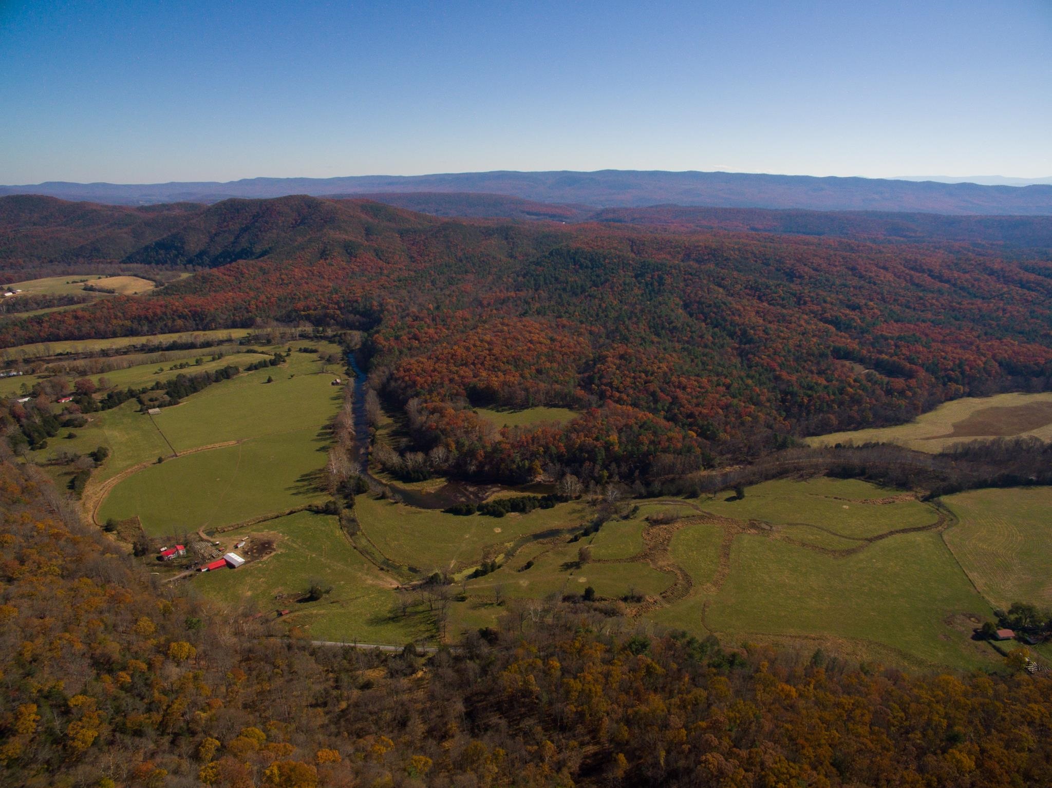 0 Big River Road Goshen, VA 24439 - Photo 6 of 14 a view of a lake in middle of forest