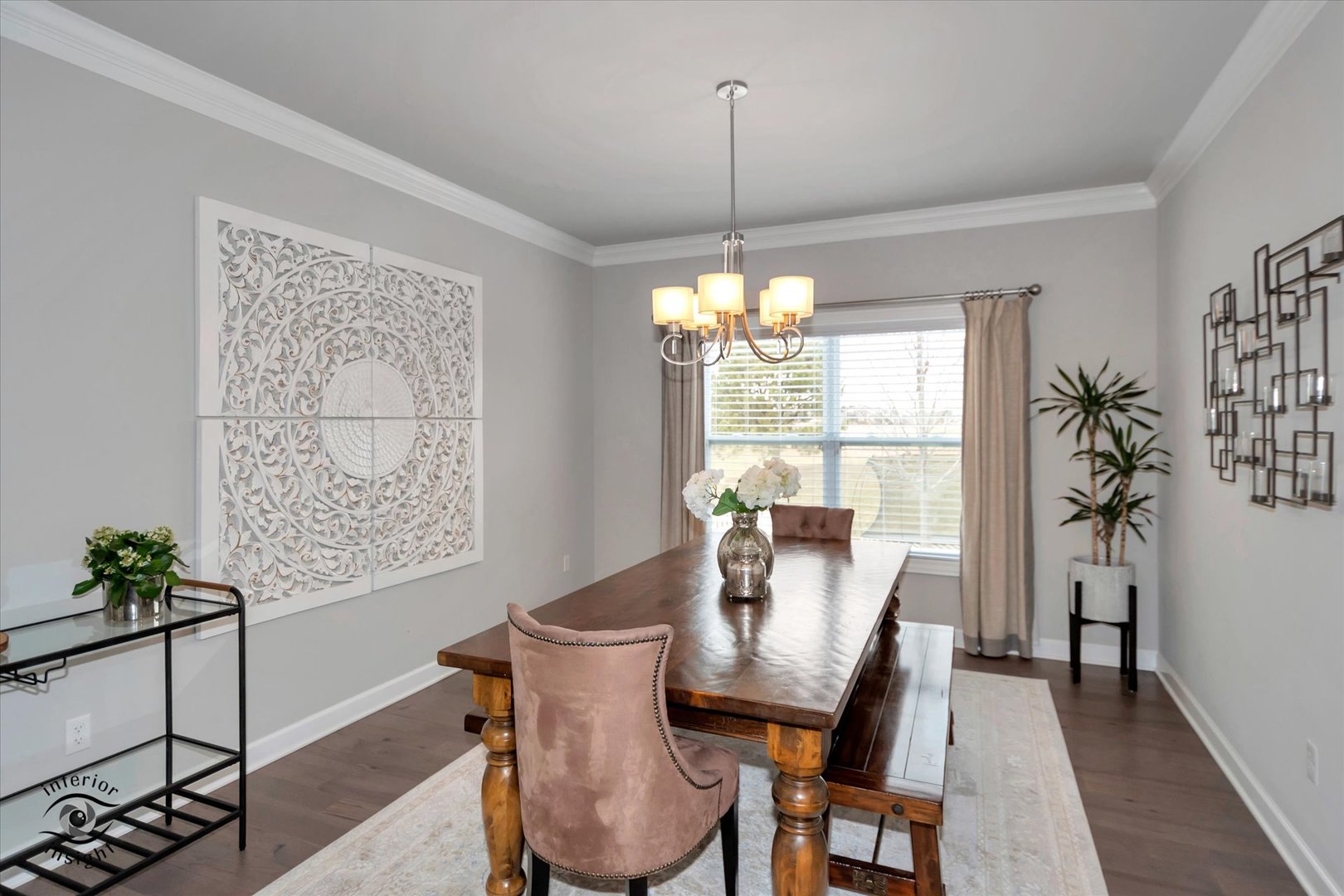 40-w140 Palmer Road Geneva, IL 60134 - Photo 6 of 38 a view of a dining room with furniture window and outside view