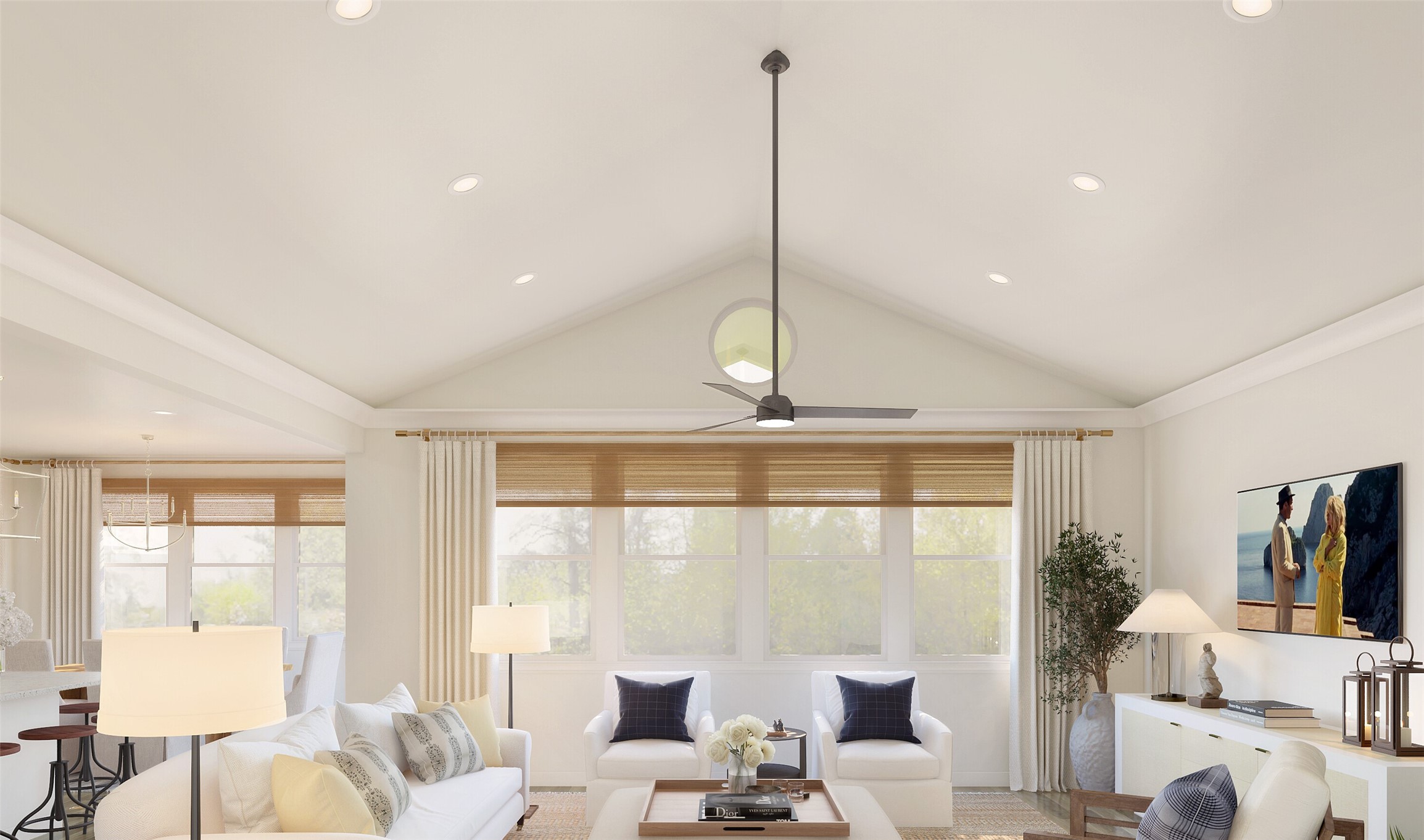 3214 Rios Court League City, TX 77573 - Photo 16 of 38 Impressive great room with vaulted ceilings (*Artist rendering used for illustration purposes only.)