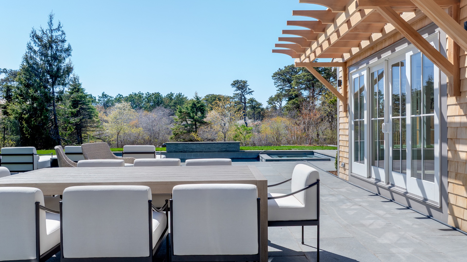 15 Deer Run Road Nantucket, MA 02554 - Photo 52 of 62 a view of an outdoor sitting area with furniture