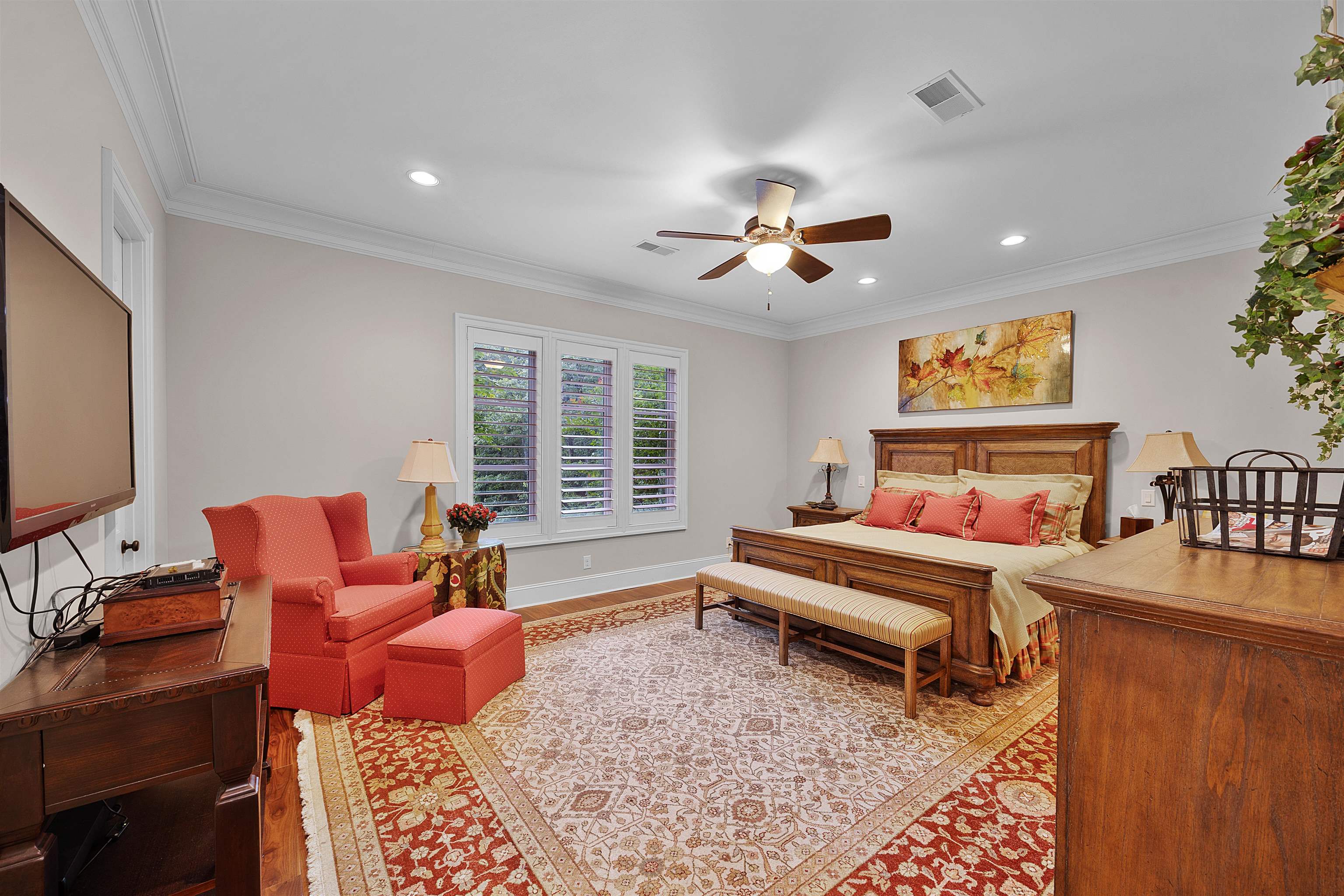 25 Caney Hollow Road Counce, TN 38326 - Photo 16 of 40 a living room with furniture ceiling fan and a rug