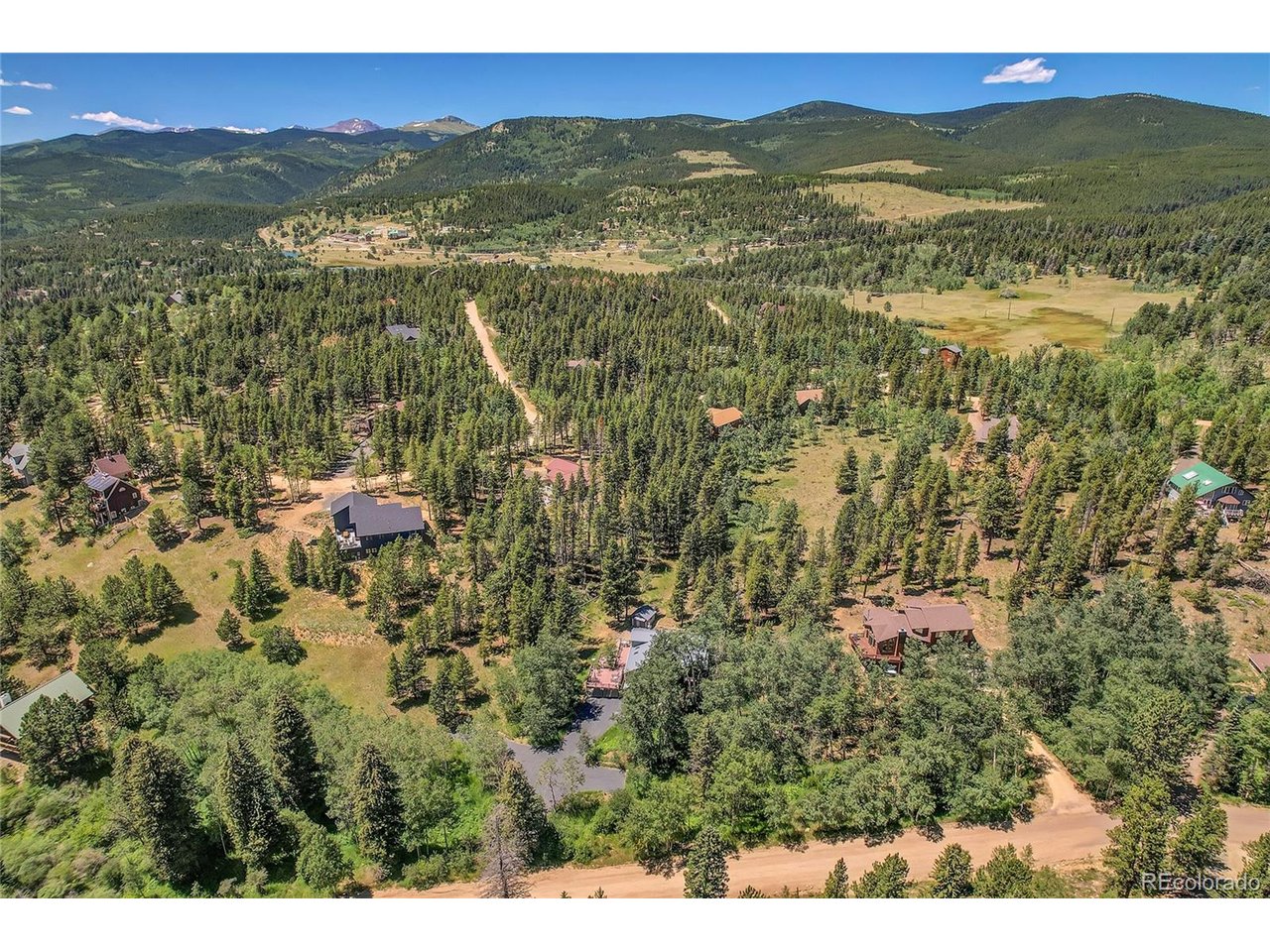2 Hughesville Road Black Hawk, CO 80422 - Photo 5 of 10 a view of a city with mountain