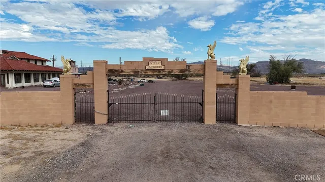 an aerial view of waterside residential houses with outdoor space