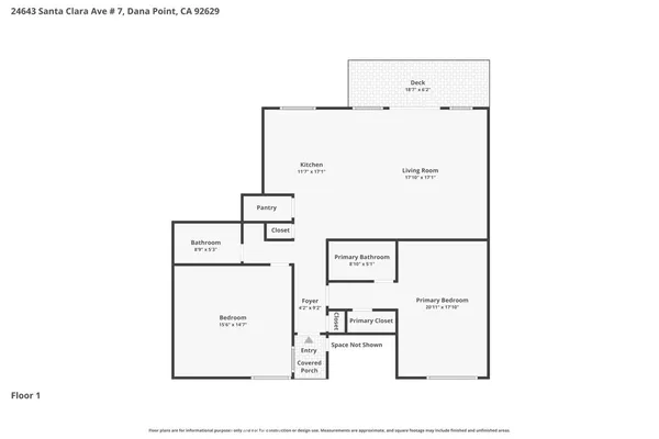$1,595,000 | 24643 Santa Clara Avenue, Unit 7, Dana Point, CA 92629