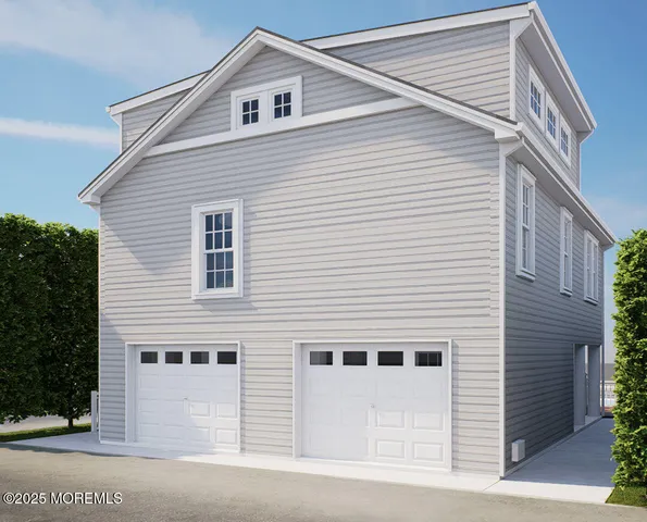 a view of a white house