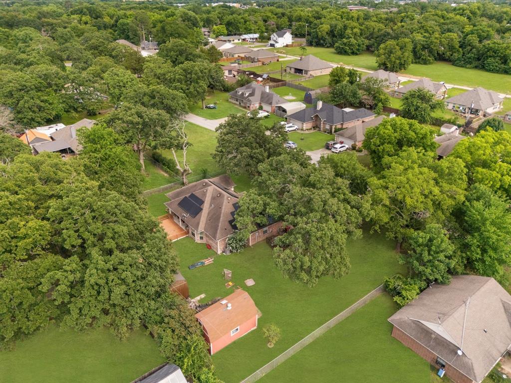 118 Cagle Quinlan, TX 75474 - Photo 20 of 23 an aerial view of a house with yard swimming pool and outdoor seating