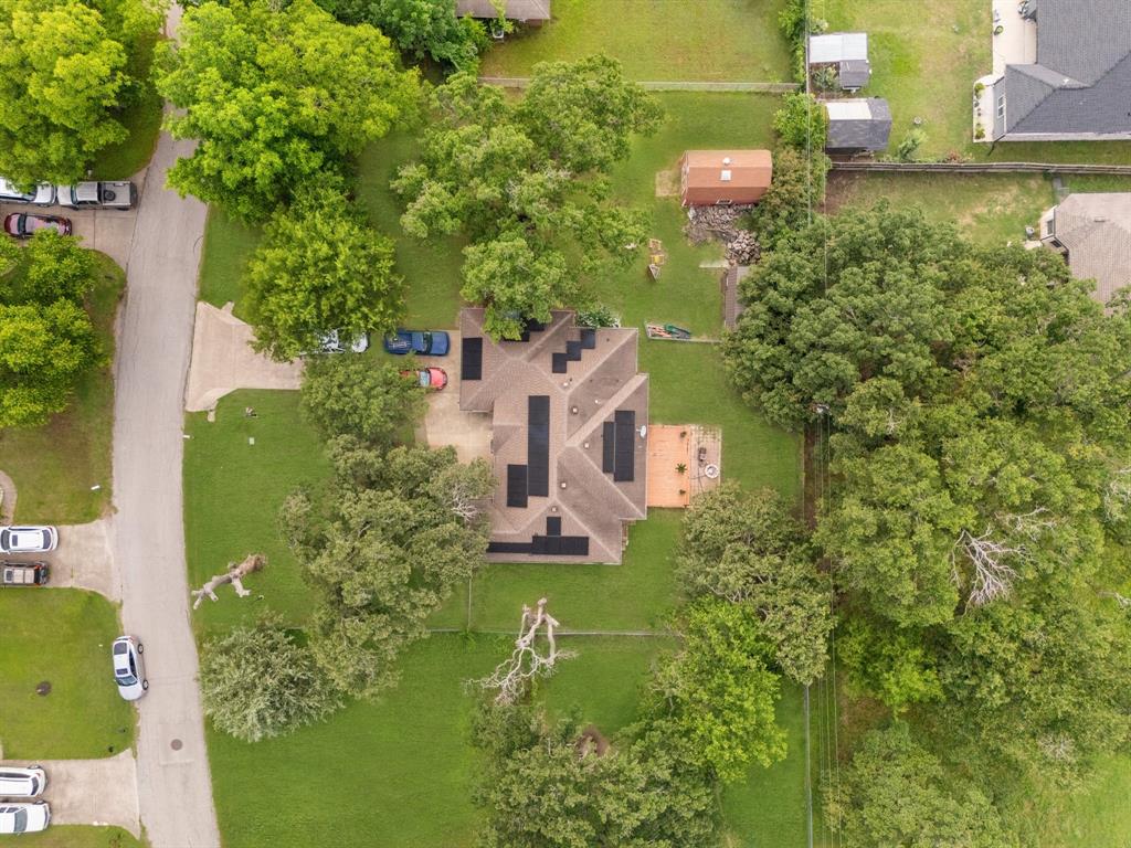 118 Cagle Quinlan, TX 75474 - Photo 22 of 23 an aerial view of a house with a yard swimming pool and outdoor seating