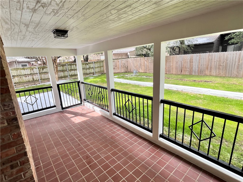 2507 Oak Circle Bryan, TX 77802 - Photo 32 of 34 a view of a porch