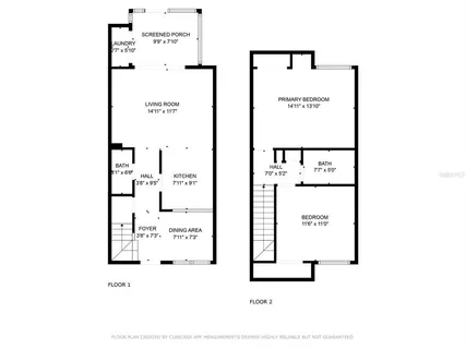 a view of a swimming pool with lounge chairs