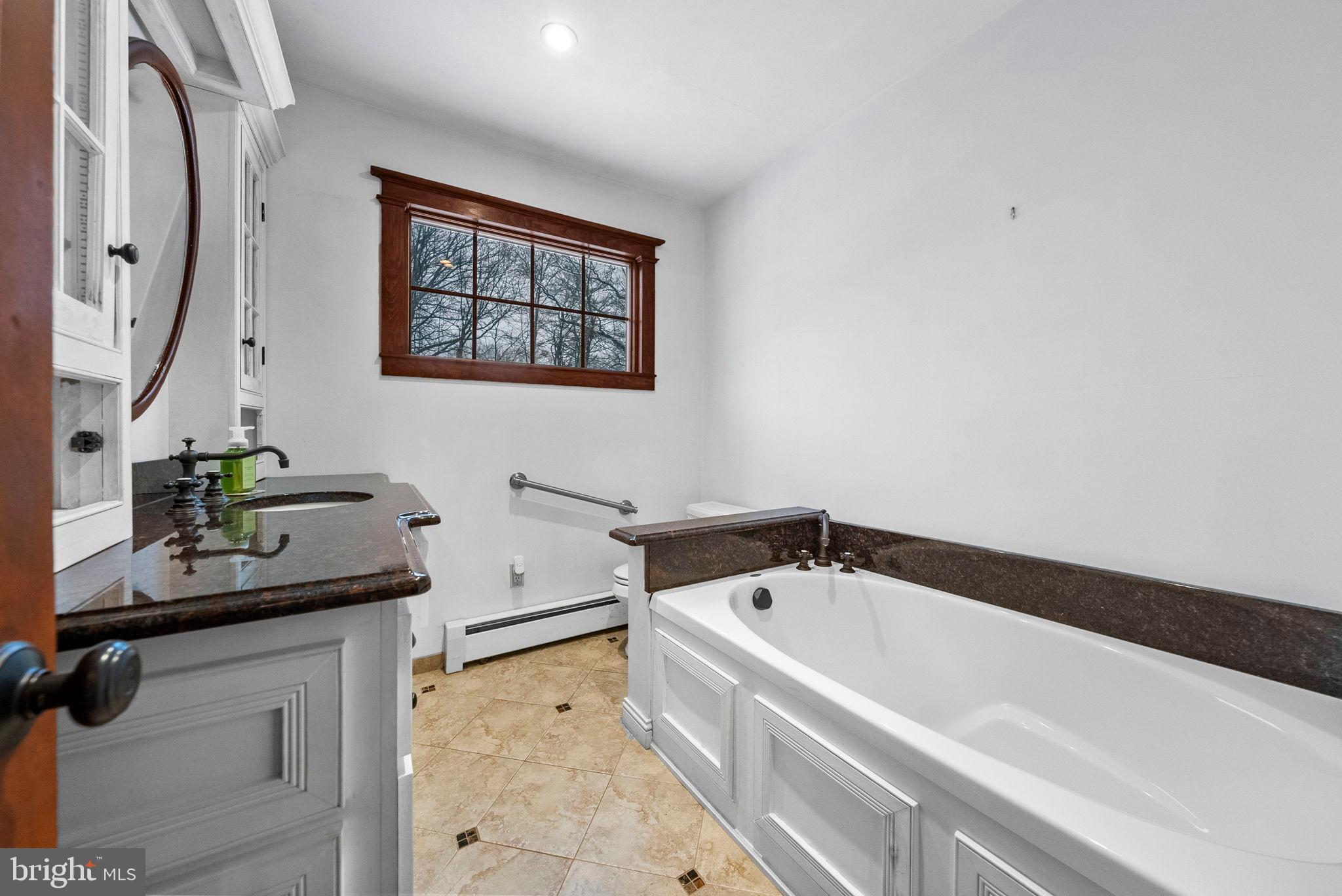 402 Main Street Manalapan, NJ 07726 - Photo 26 of 44 Elegant bathroom with natural light.