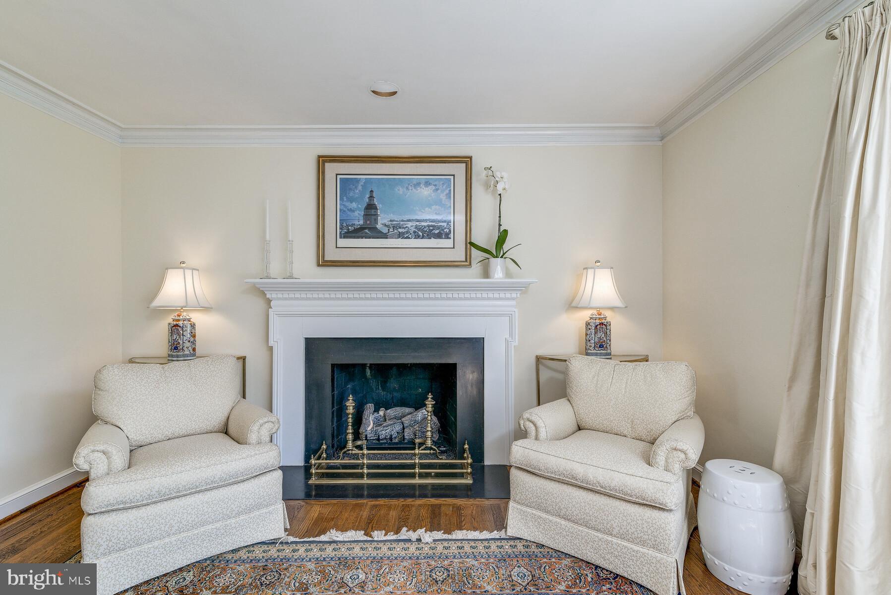 5700 Marengo Road Bethesda, MD 20816 - Photo 21 of 58 Fireplace in Living room