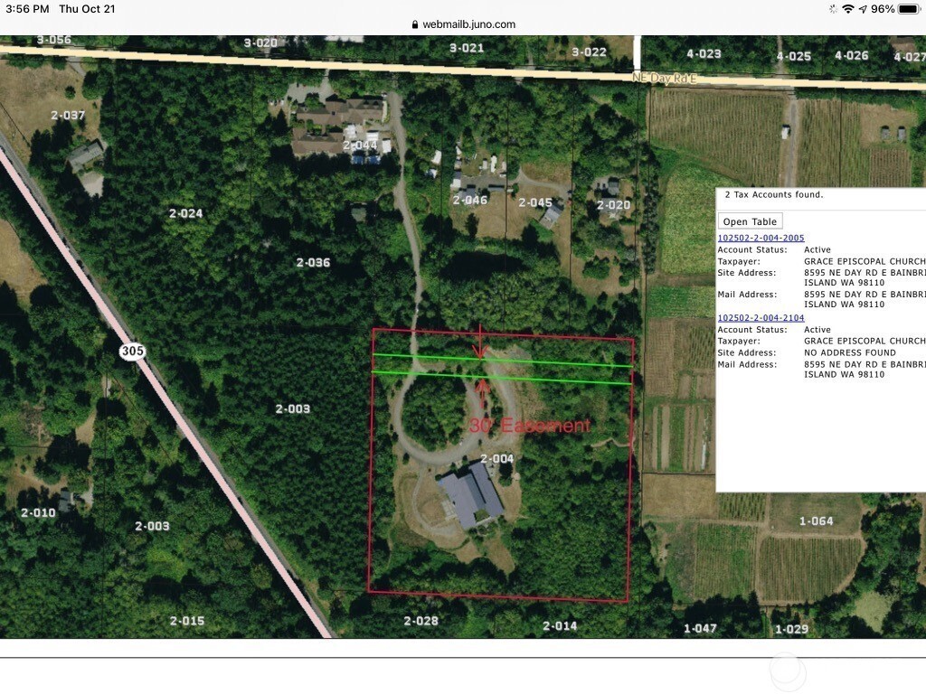 11000 Xx State Highway Northeast Bainbridge Island, WA 98110 - Photo 4 of 16 a view of lake from balcony