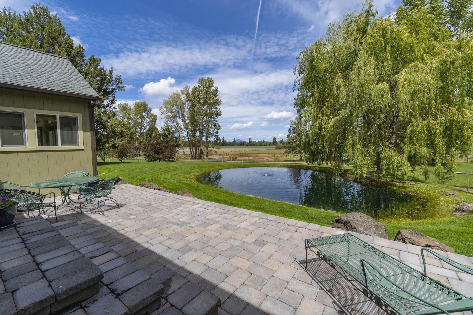 18430 Walton Road Bend, OR 97703 - Photo 4 of 50 batch_3. Walton patio, pond, pavers, wil