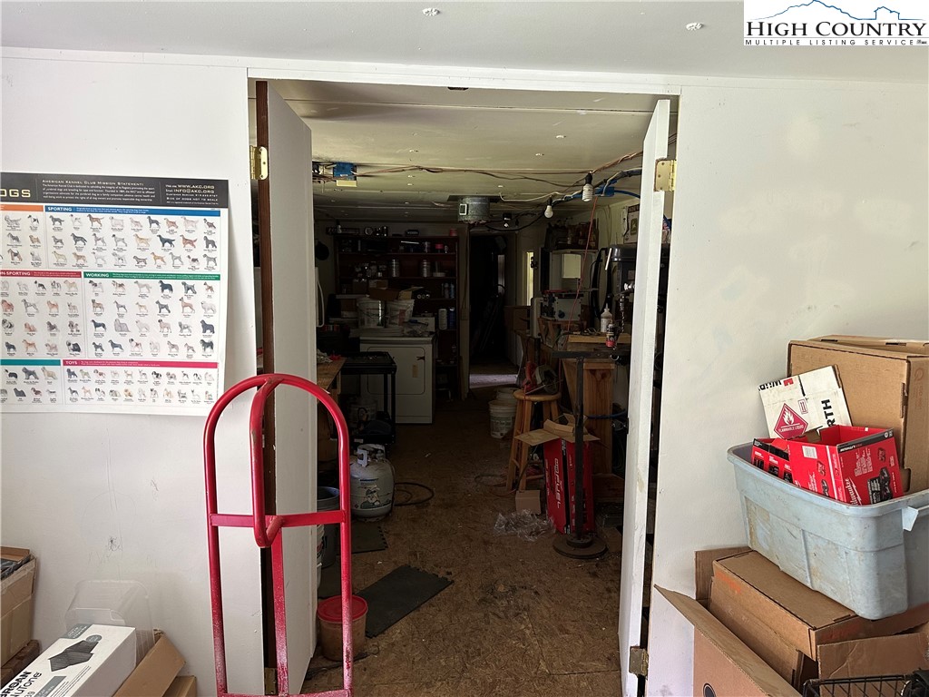 405 Wilson Road Ennice, NC 28623 - Photo 19 of 29 a view of storage and utility room