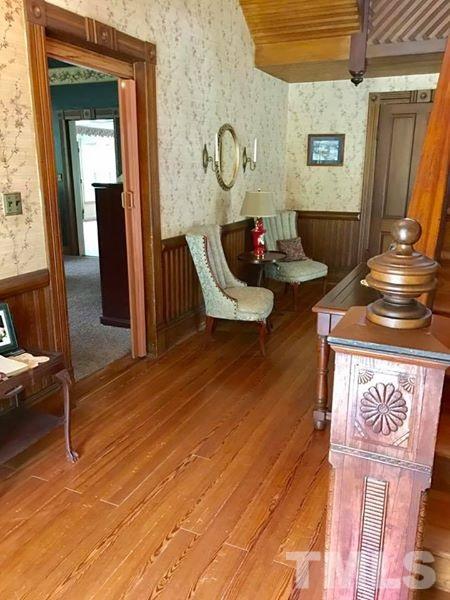 2685 Ridgeville Road Prospect Hill, NC 27314 - Photo 8 of 25 a dining room with furniture and wooden floor