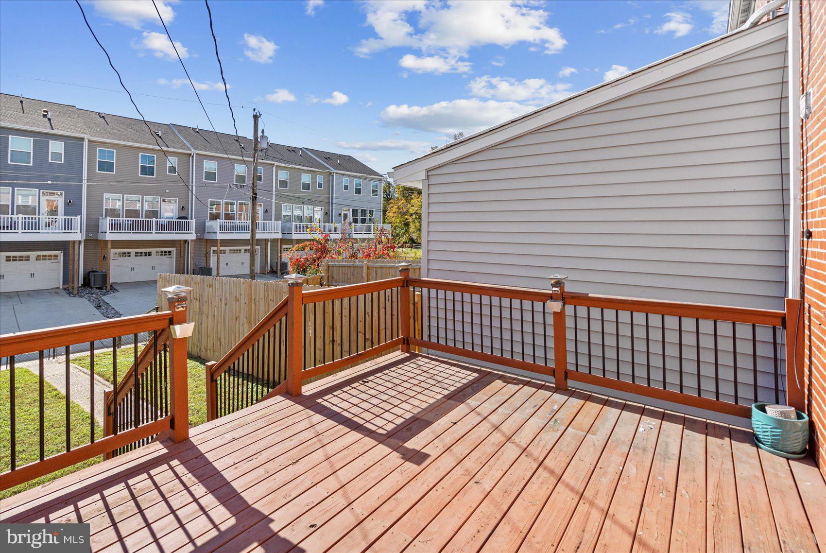 11 Cardinal Road Baltimore, MD 21221 - Photo 32 of 37 a view of a balcony with wooden floor