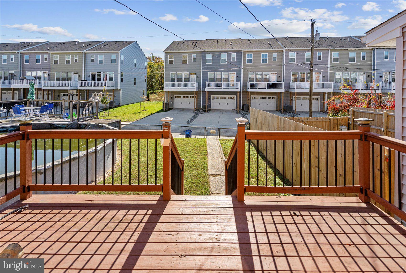 11 Cardinal Road Baltimore, MD 21221 - Photo 33 of 37 a view of a balcony with wooden floor