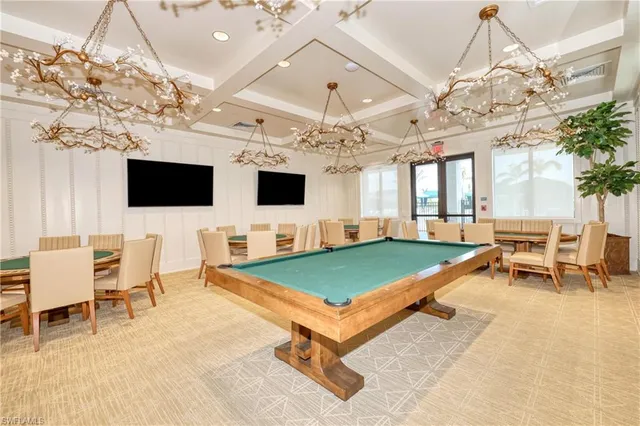 a large white room with a large window