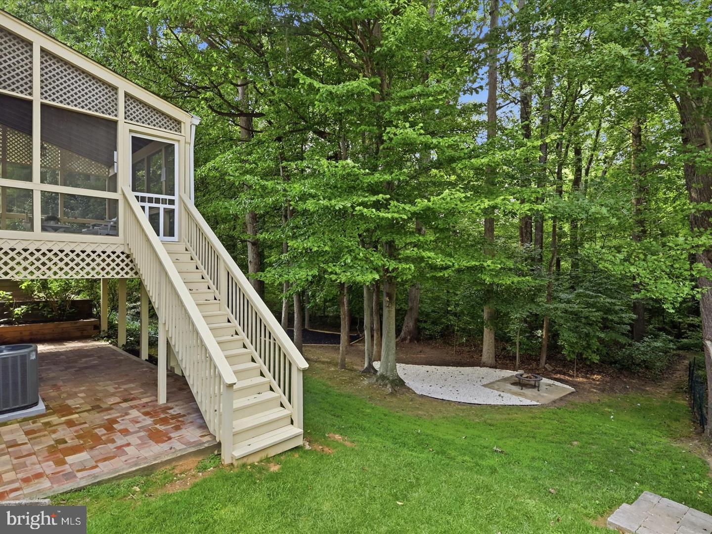 9024 Brook Ford Road Burke, VA 22015 - Photo 33 of 40 Yard enhanced to include firepit area
