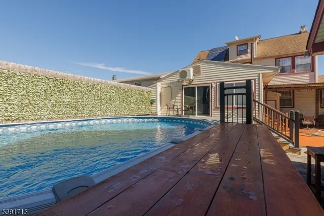 a view of a house with a ocean view