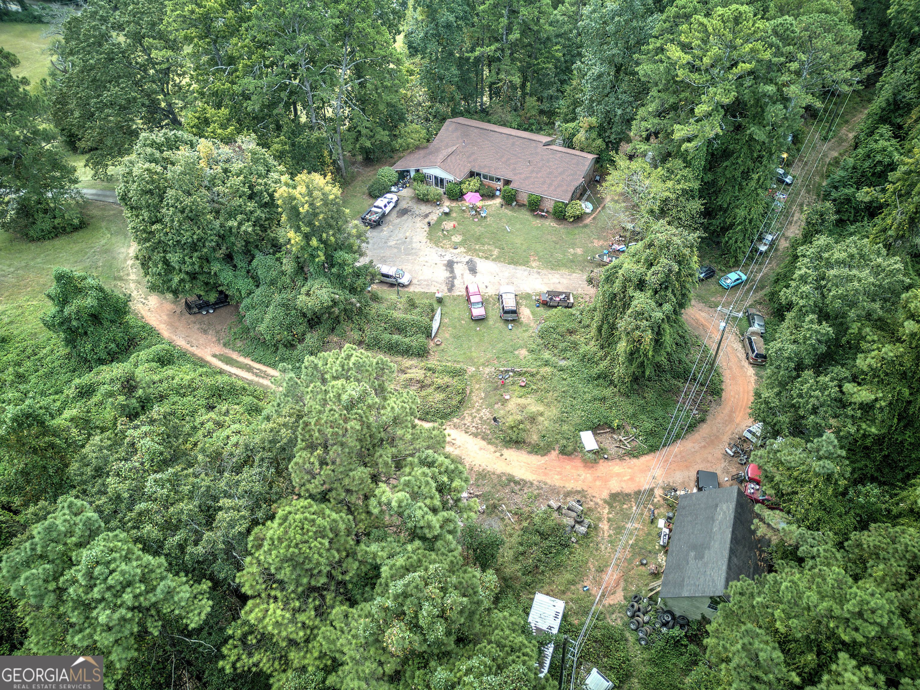 67 Polk Lane Dallas, GA 30132 - Photo 30 of 51 an aerial view of a house