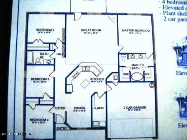 78341 Saddle Rock Road Yulee, FL 32097 - Photo 18 of 18 1930 Floor Plan