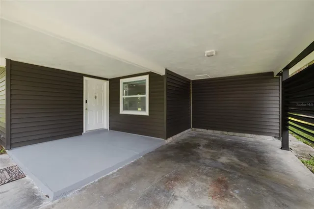 a view of empty room