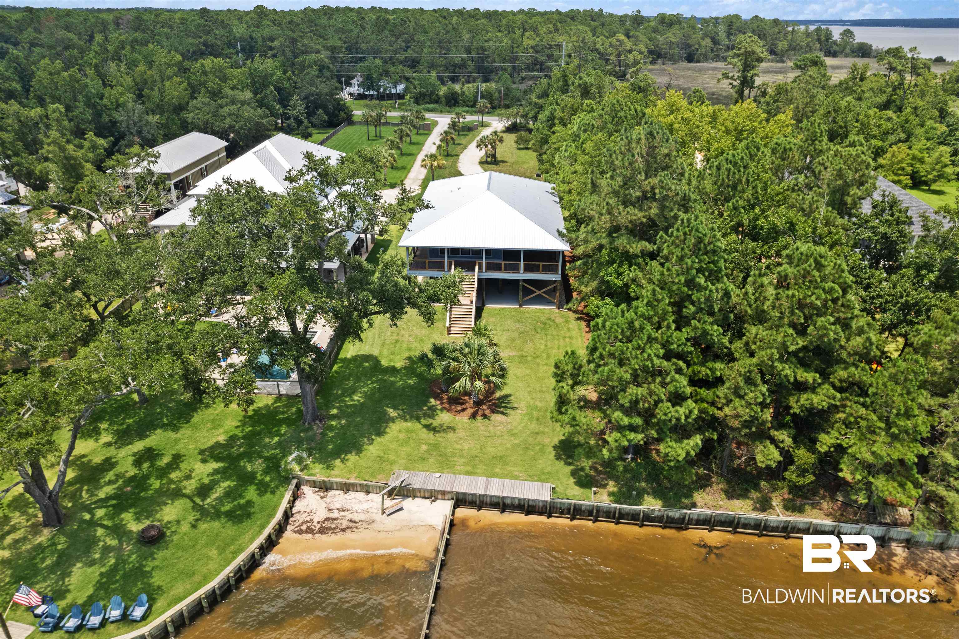 10507 County Road 1 Fairhope, AL 36532 - Photo 55 of 59 Birds eye view of property with a water view