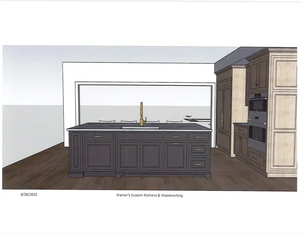 a view of a living room and a window