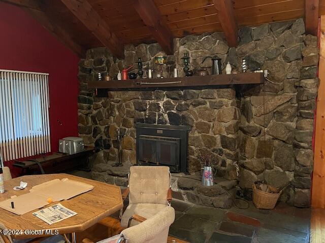 2004 Hoffman Road Schroon Lake, NY 12870 - Photo 24 of 45 fireplace