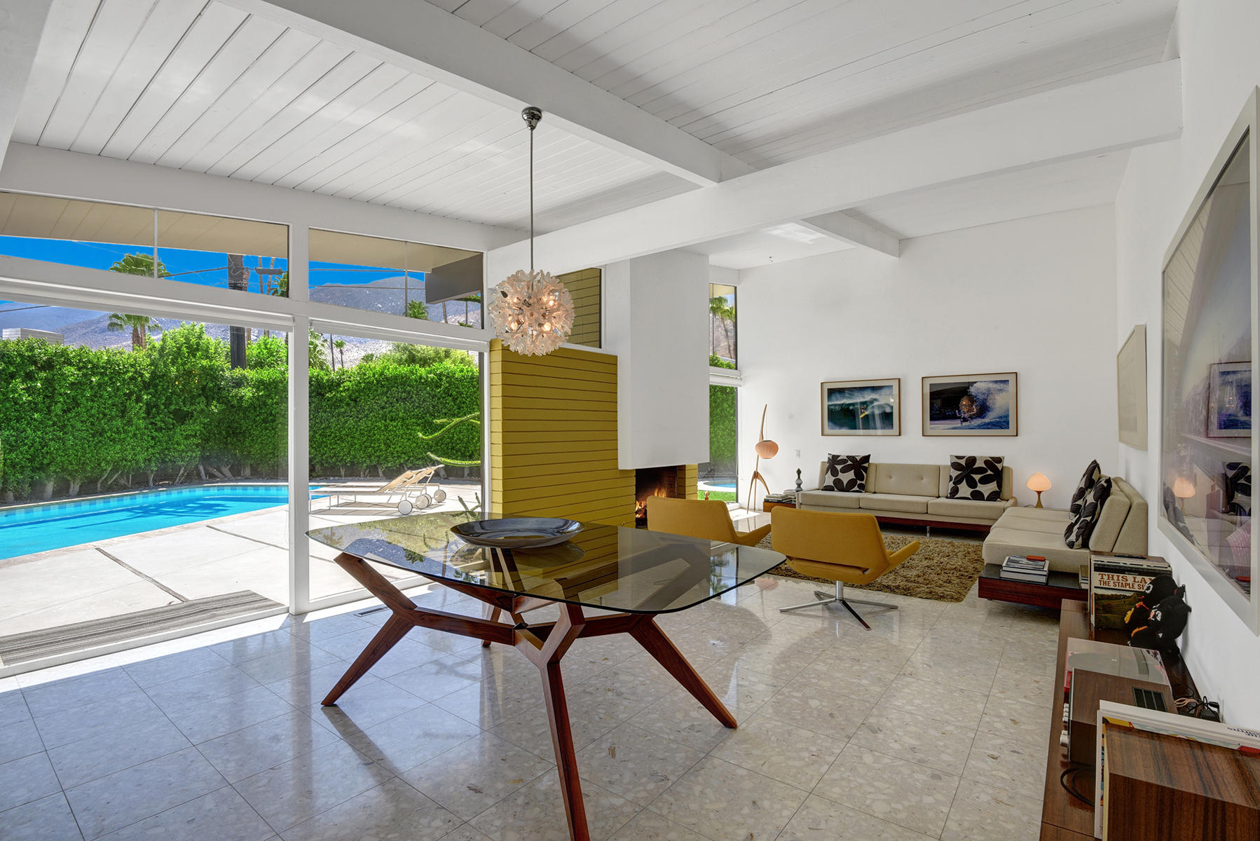 1865 Apache Circle Palm Springs, CA 92264 - Photo 4 of 42 a living room with furniture and a large window
