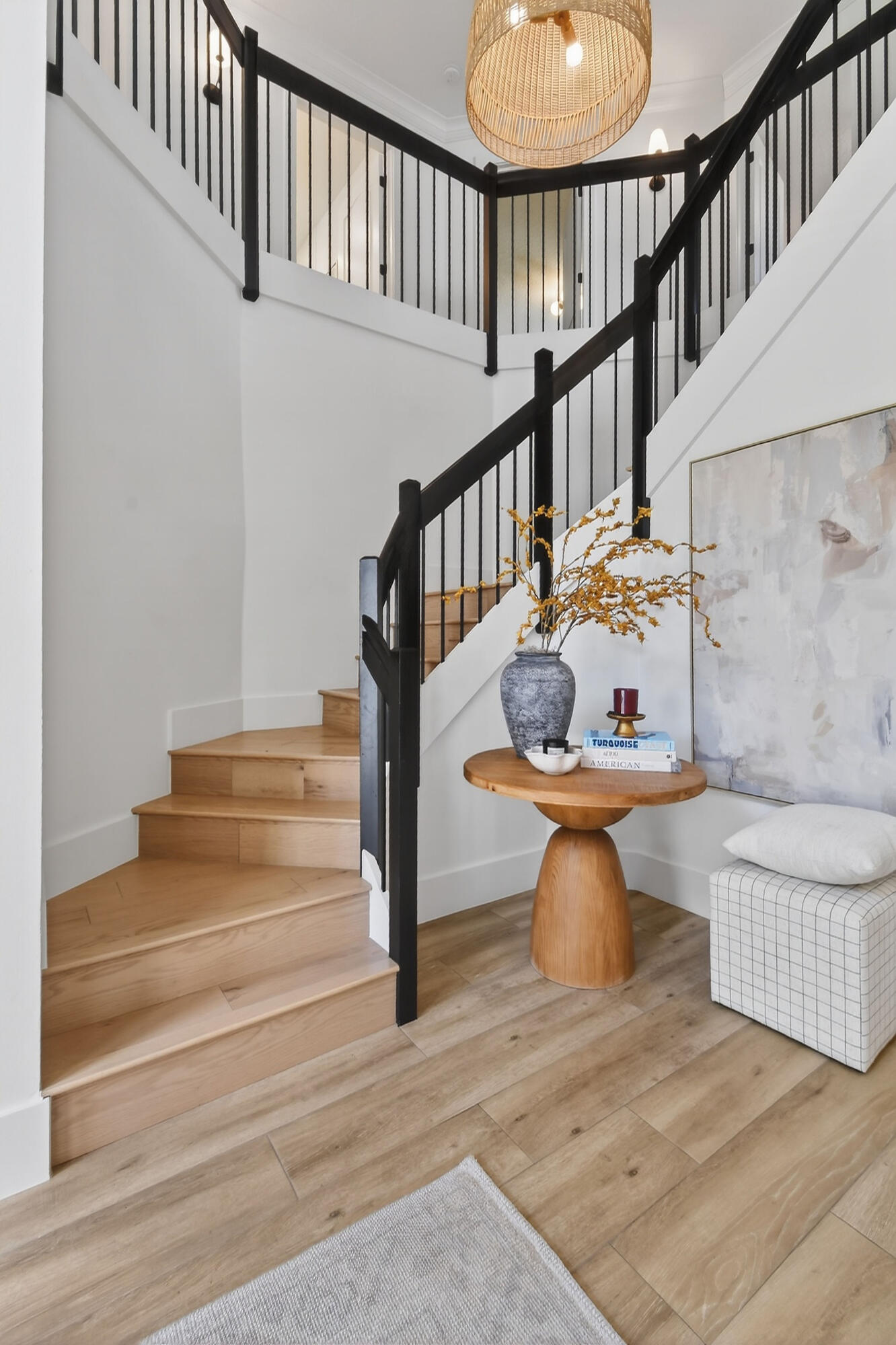 19954 Loxahatchee Pointe Drive Jupiter, FL 33458 - Photo 20 of 60 a view of entryway a livingroom and hall with wooden floor