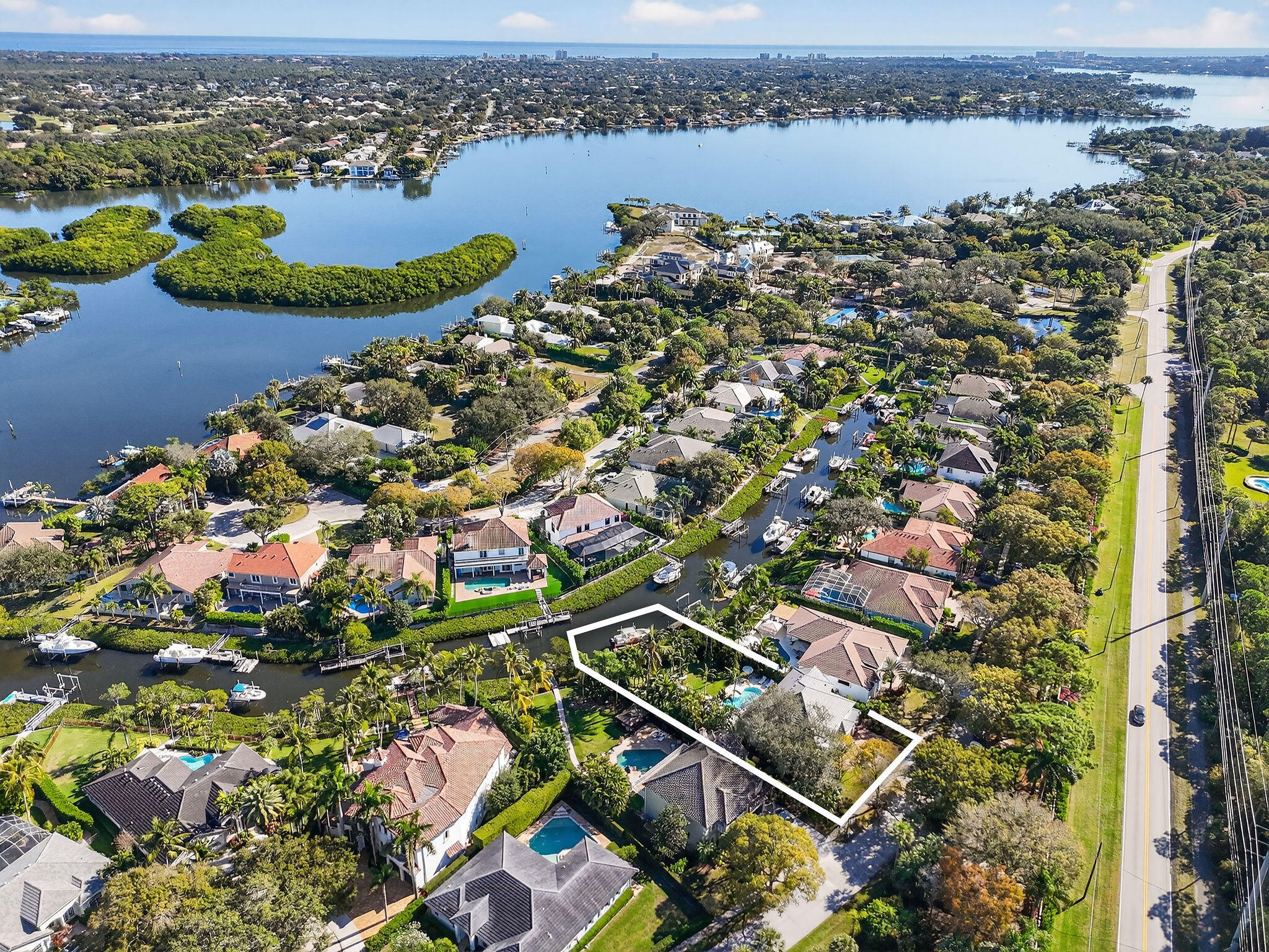 19954 Loxahatchee Pointe Drive Jupiter, FL 33458 - Photo 57 of 60 19954LoxahatcheePointeDrAerials(9)a