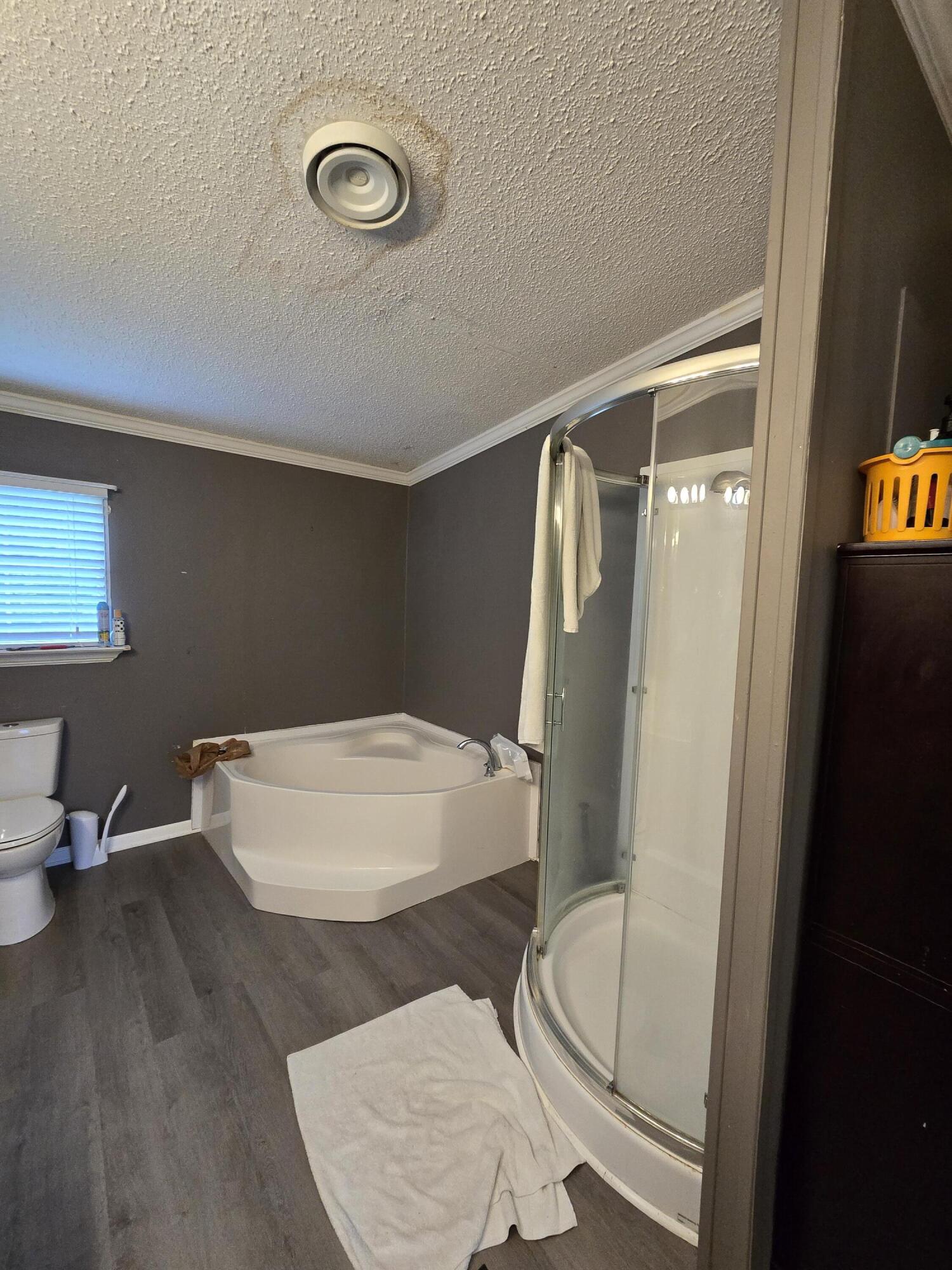 614 Hamilton Road Grovetown, GA 30813 - Photo 20 of 24 Owner bath with walk in shower, soaking tub, new floor, and a new vanity!
