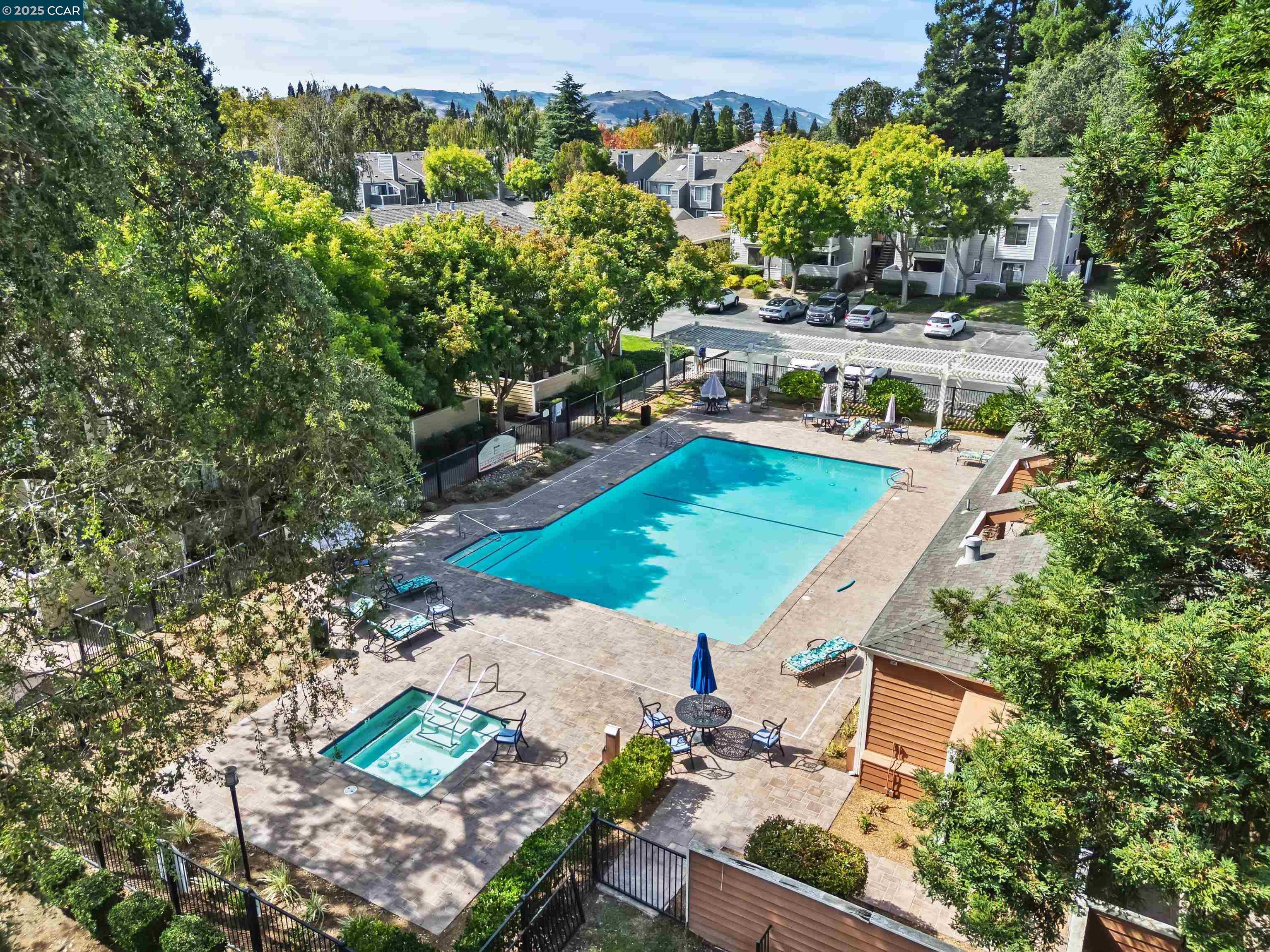 332 Eastridge Drive San Ramon, CA 94582 - Photo 32 of 36 an aerial view of a house with a yard