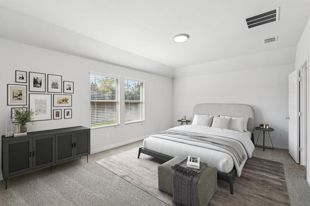 361 Yellowstar Lane Lavon, TX 75166 - Photo 14 of 33 Primary Suite in the Oscar home plan by Trophy Signature Homes – REPRESENTATIVE PHOTO