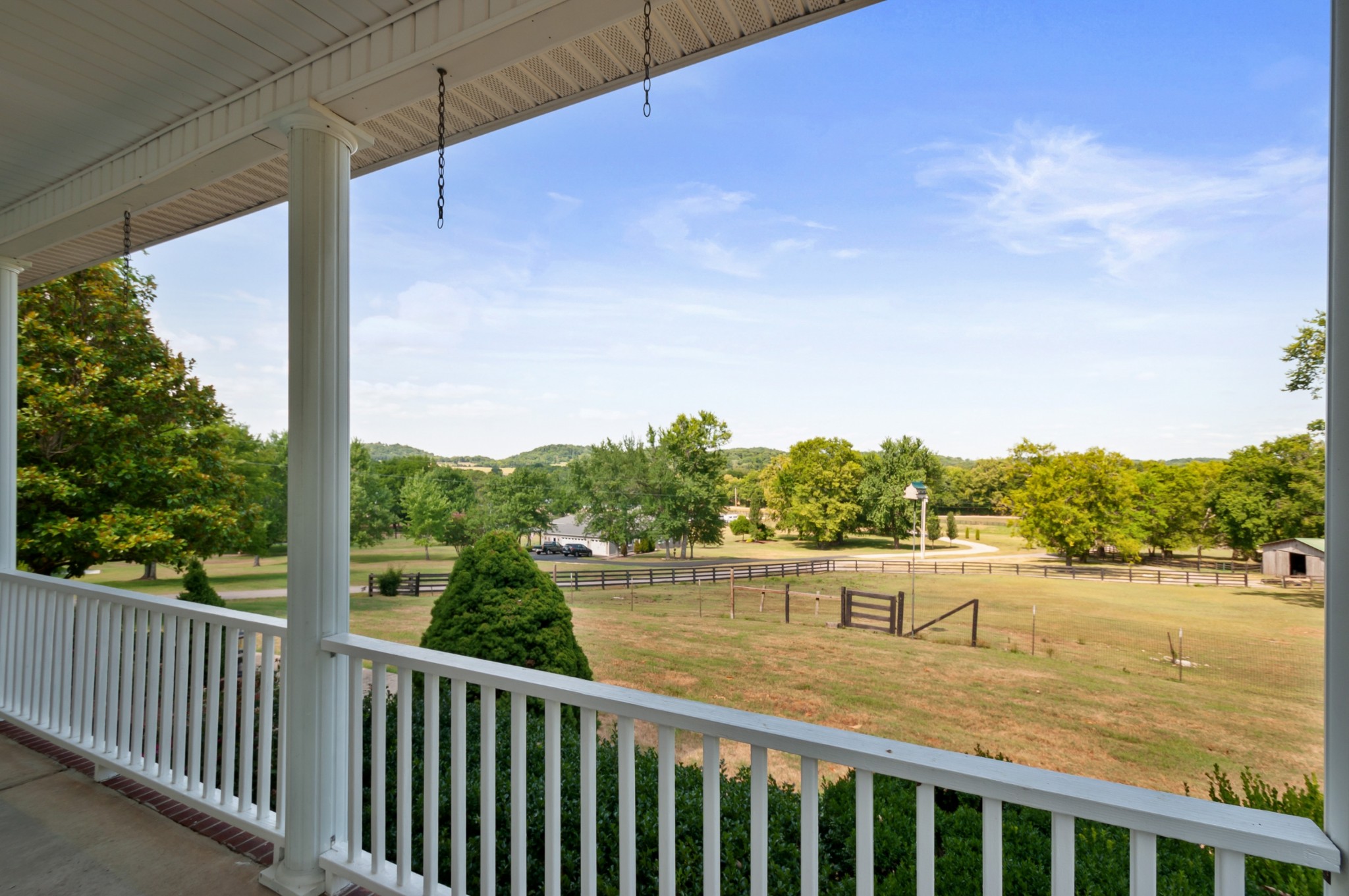 1741 Dean Road Thompson's Station, TN 37179 - Photo 2 of 54 a view of a lake from a balcony