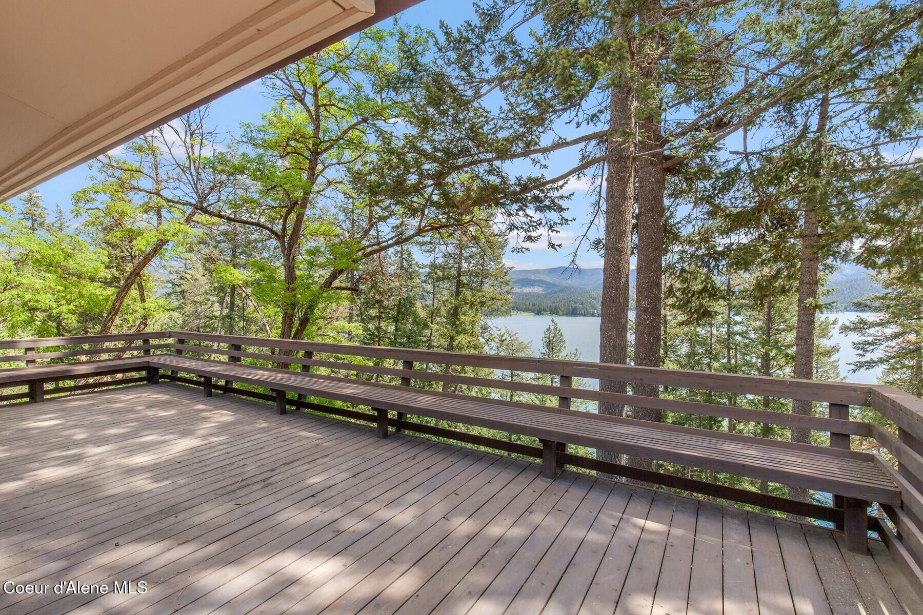 5977 East McMahon Road Hayden, ID 83835 - Photo 3 of 39 Views from the entertainers deck