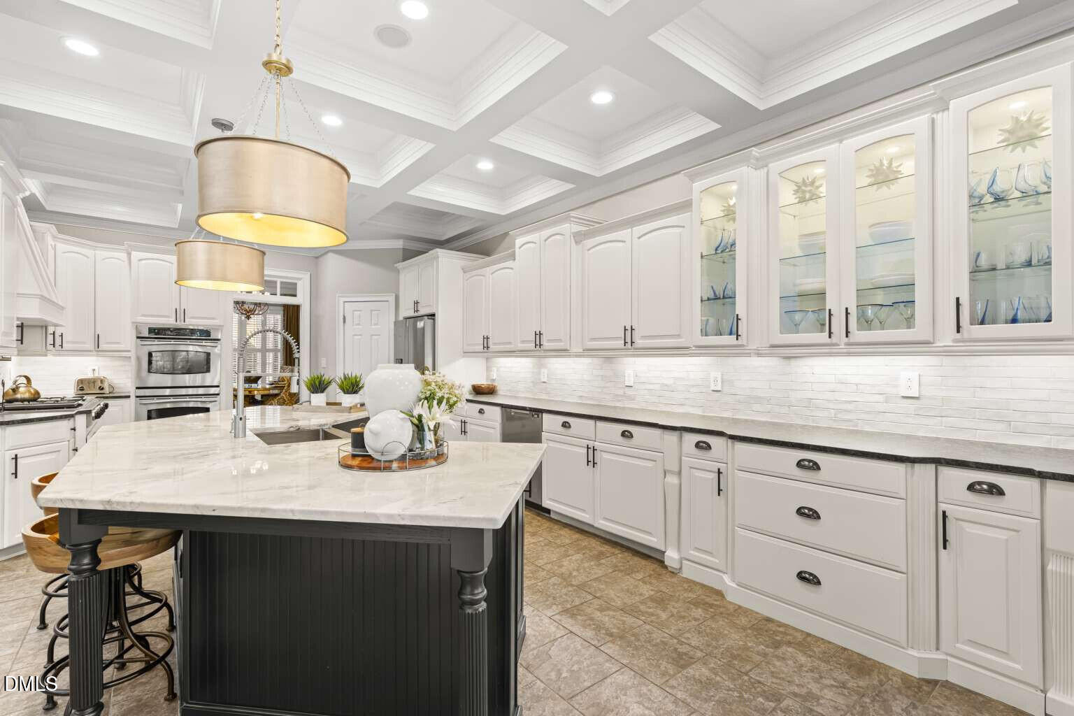 12452 Richmond Run Drive Raleigh, NC 27614 - Photo 25 of 73 a kitchen with granite countertop a sink cabinets and window