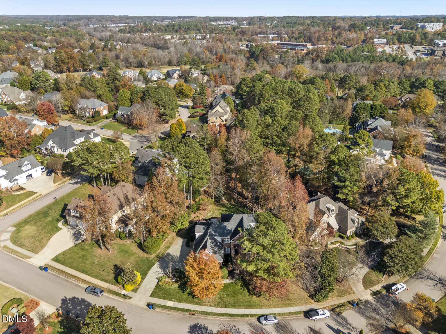 12452 Richmond Run Drive Raleigh, NC 27614 - Photo 5 of 73 an aerial view of residential houses with outdoor space
