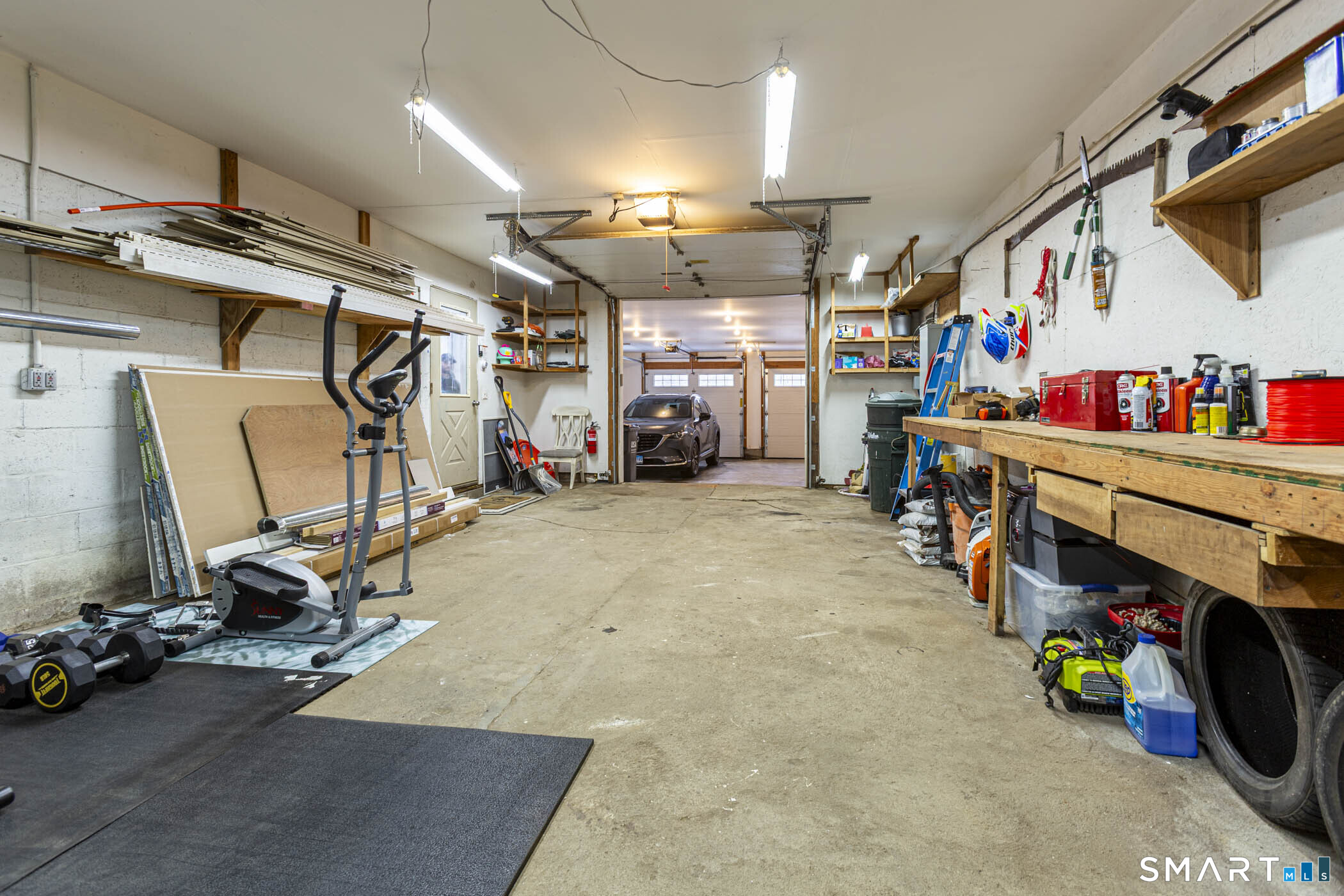429 Lakeside Road Morris, CT 06763 - Photo 33 of 38 a view of a garage with rack and bicycle