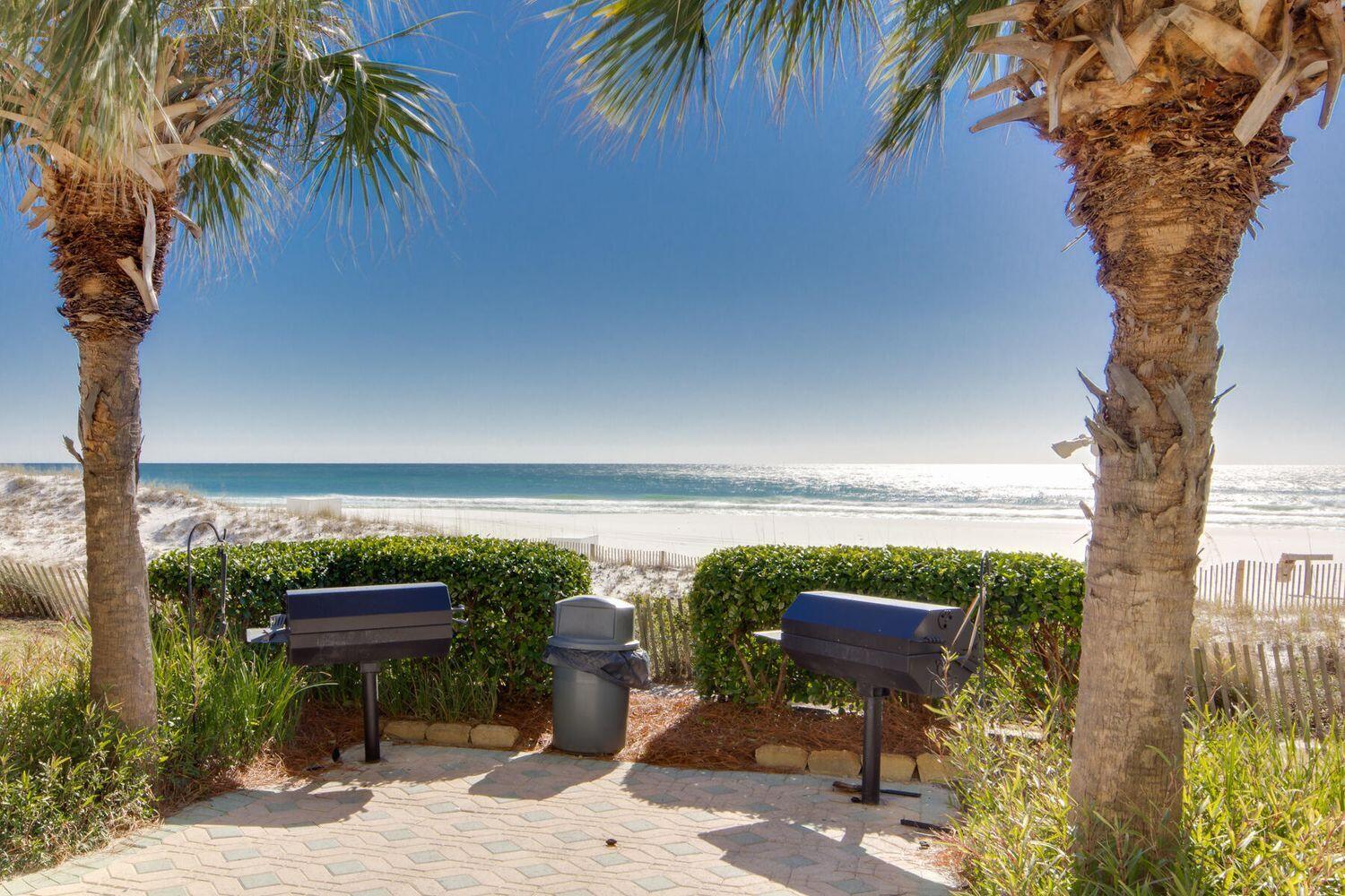 162 Windancer Lane, Unit 103 Miramar Beach, FL 32550 - Photo 30 of 33 Windancer 103 grill