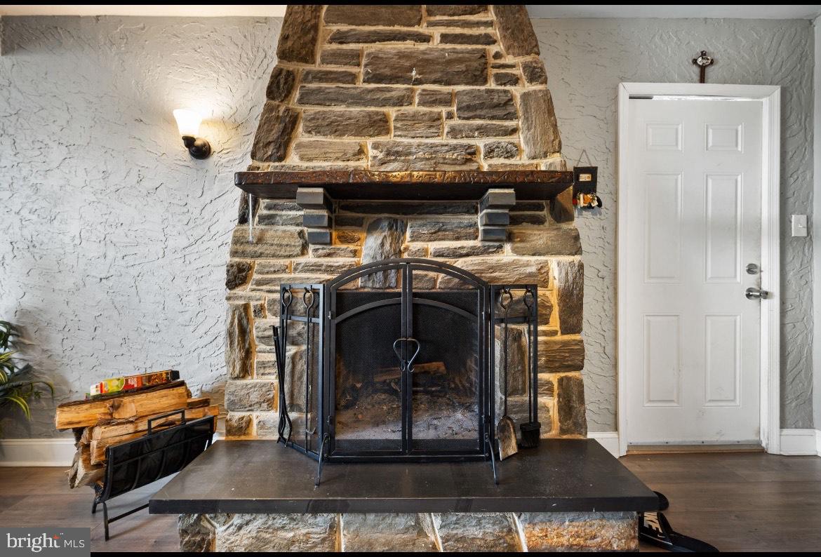 404 Pine Street Williamstown, NJ 08094 - Photo 9 of 24 a view of washer and dryer with wooden floor