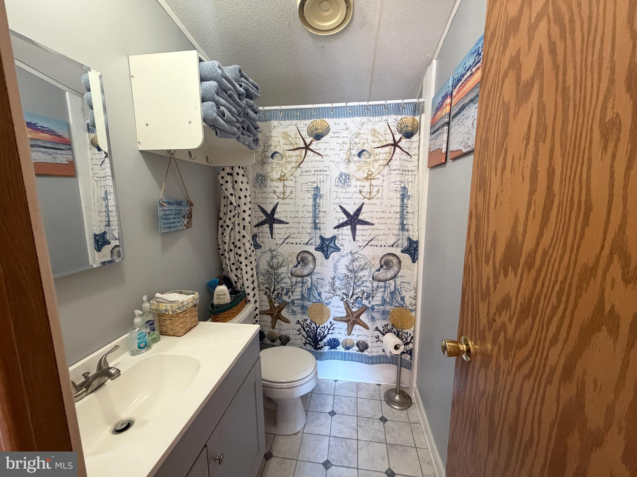 444 Long Branch Road Seaford, DE 19973 - Photo 15 of 22 Coastal charm in a serene bathroom retreat.