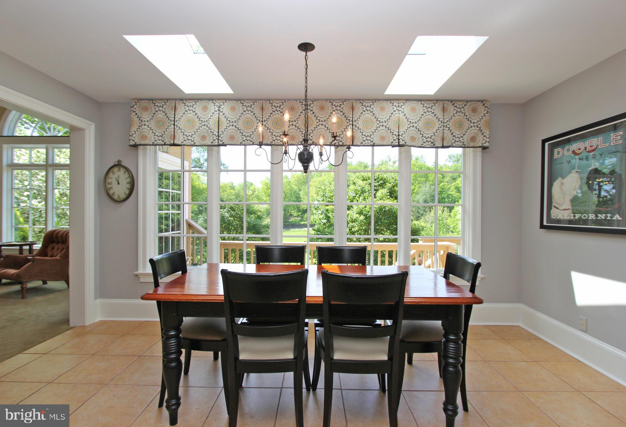 312 Julip Run Wayne, PA 19087 - Photo 13 of 60 Sunlight breakfast room with skyline views