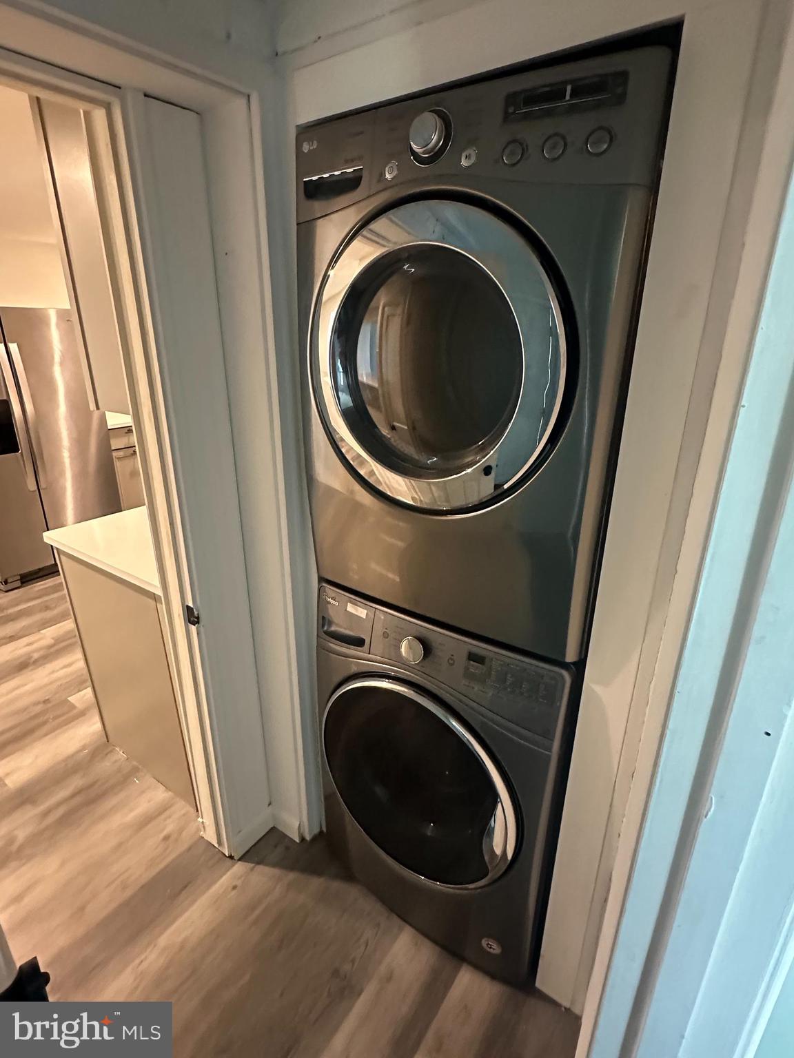 1411 Zebley Road, Unit A Garnet Valley, PA 19060 - Photo 15 of 17 a utility room with dryer and washer