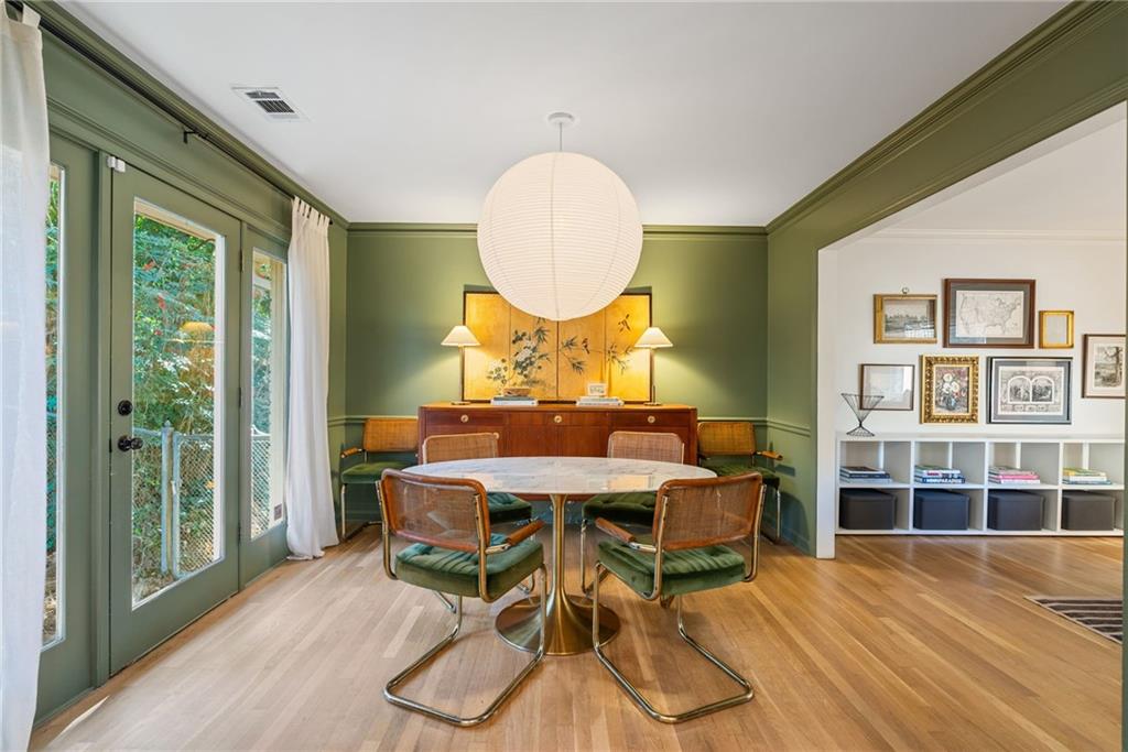 3359 Northbrook Drive Atlanta, GA 30340 - Photo 30 of 61 a view of a dining room with furniture window and wooden floor