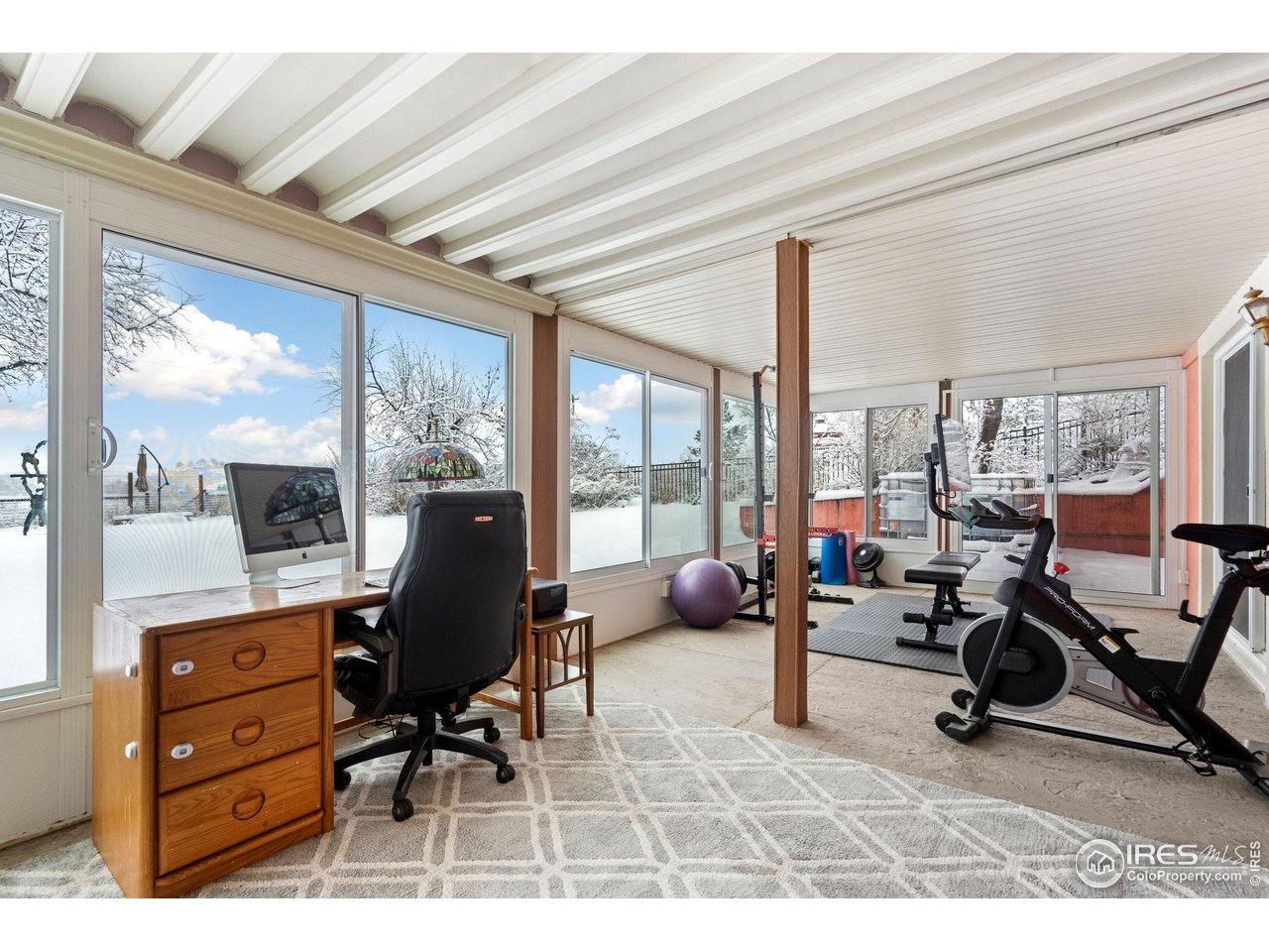 8108 Buck Ridge Lane Loveland, CO 80538 - Photo 25 of 47 lower level sunroom